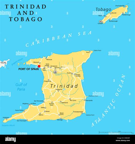 port spain trinidad and tobago|port of spain location.